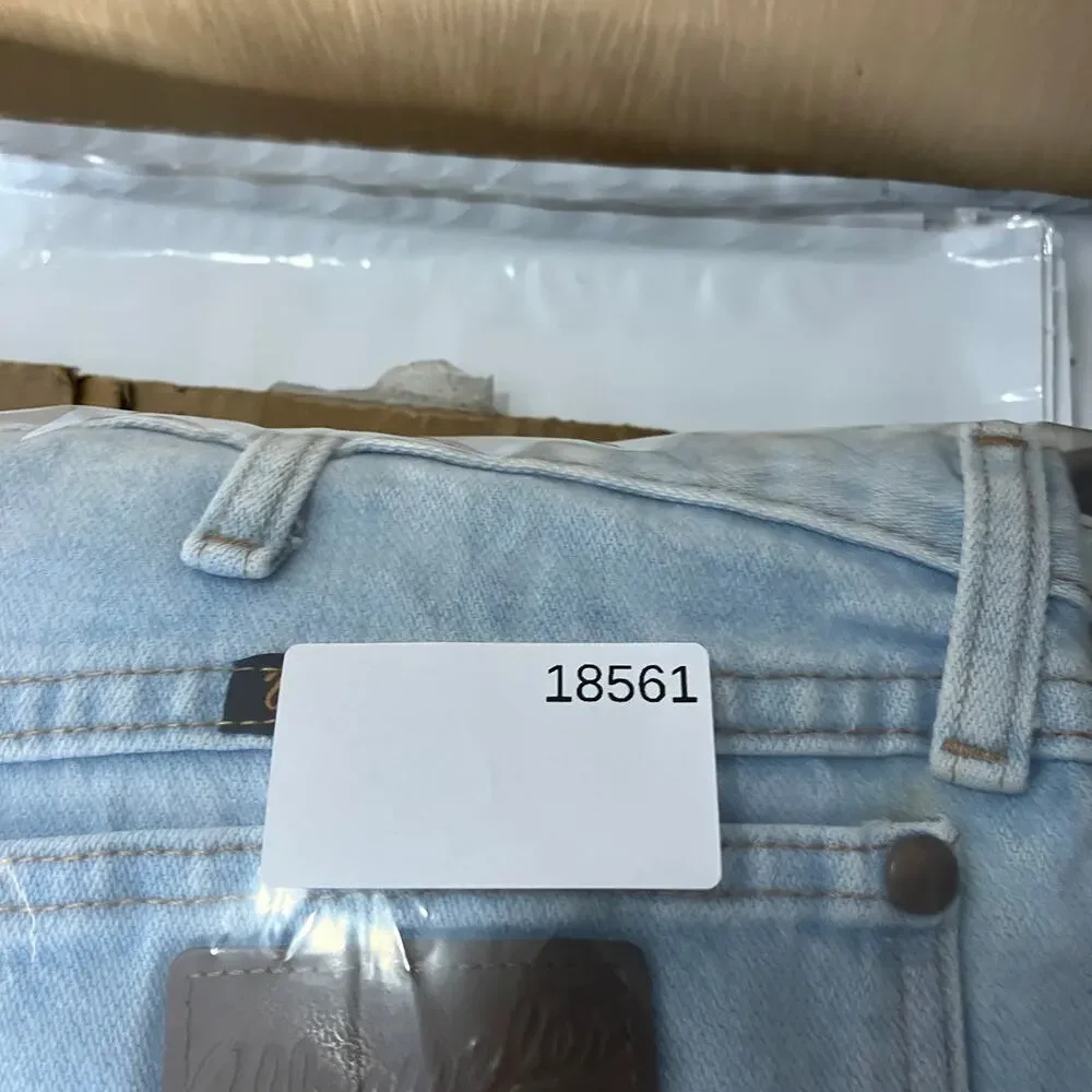 Wrangler Jeans Men Size 38x30 Light Wash Regular‎ Fit Straight Denim 1013mwzgh